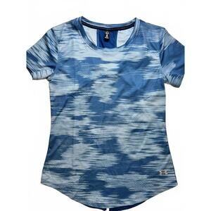 Under Armour Women's Blue Short Sleeve Athletic Shirt